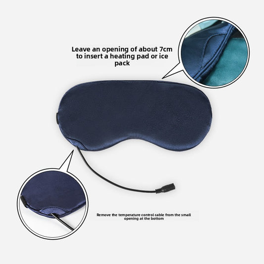 Sunshade heating eye mask
