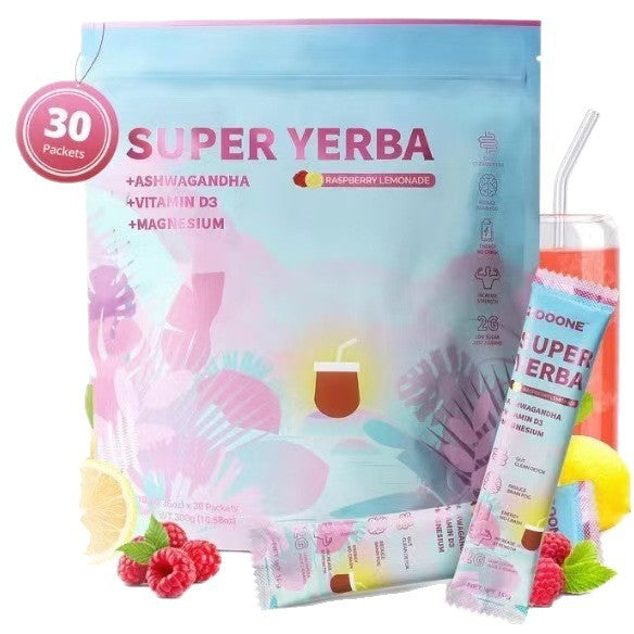 Super Herbal Prebiotic Instant Mate Tea