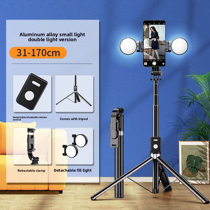 Super long 1.7-meter selfie stick charging Bluetooth