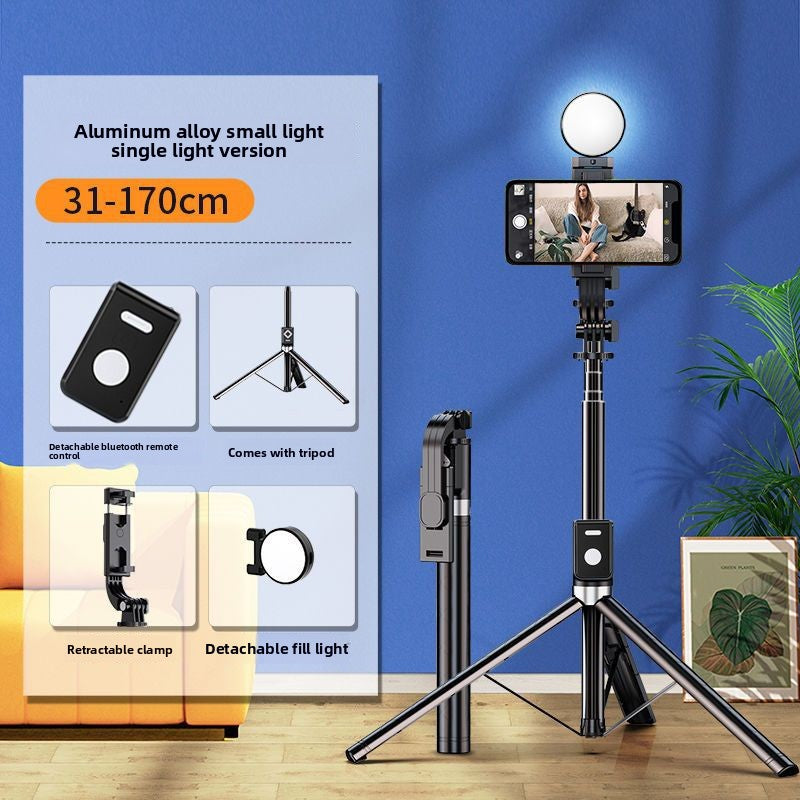 Super long 1.7-meter selfie stick charging Bluetooth