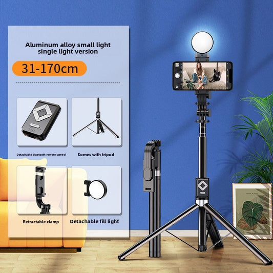 Super long 1.7-meter selfie stick charging Bluetooth