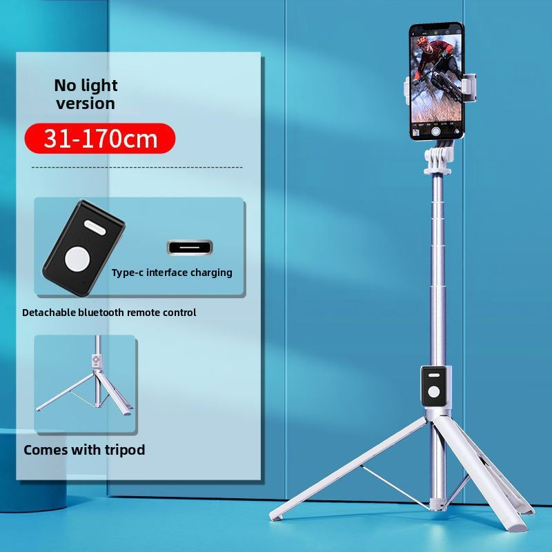 Super long 1.7-meter selfie stick charging Bluetooth