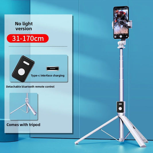 Super long 1.7-meter selfie stick charging Bluetooth
