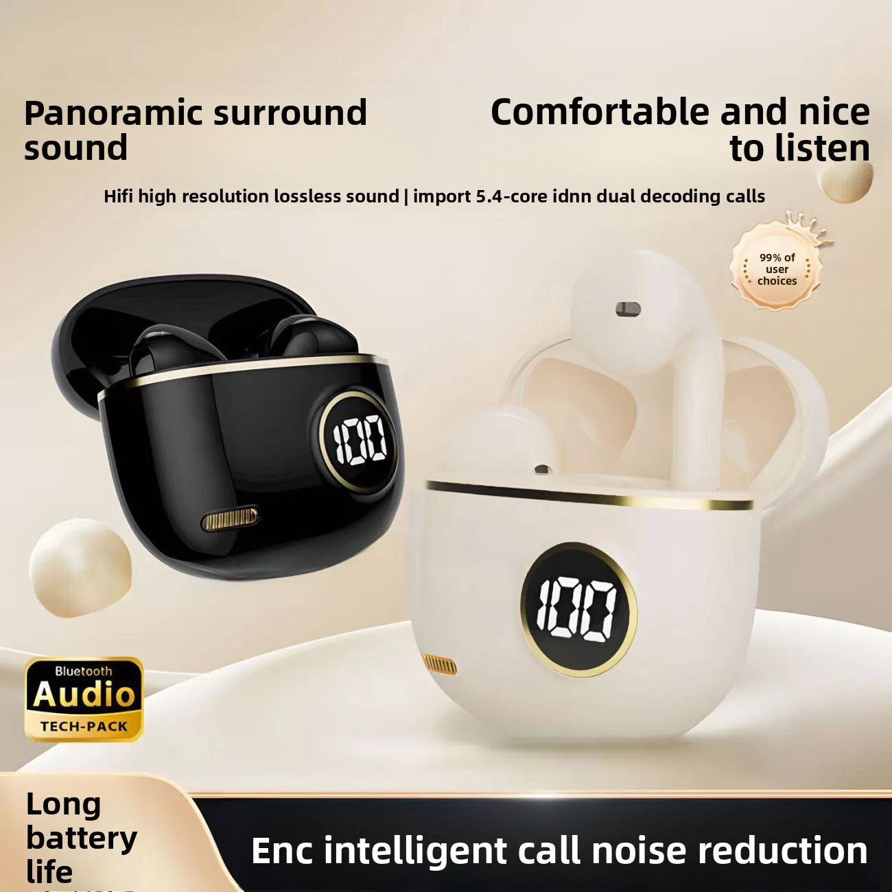 Super Long Noise Reduction Endurance Computer Headset