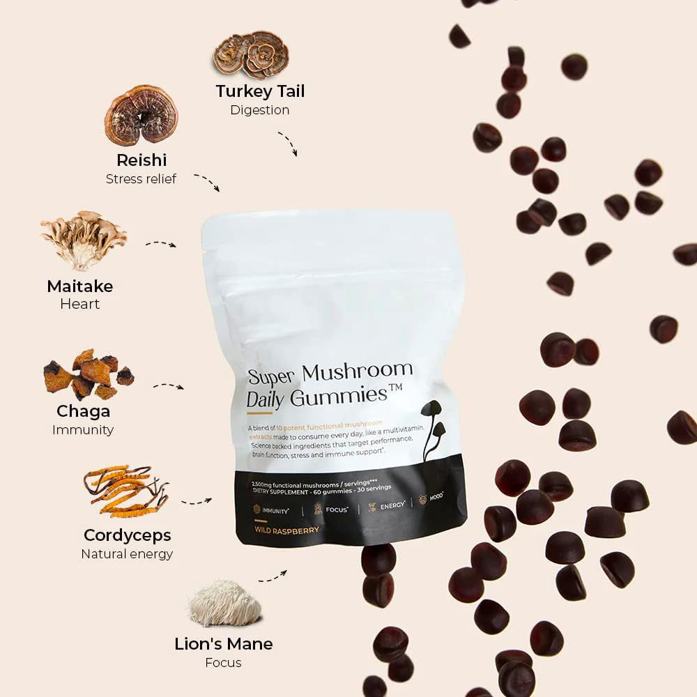 Super Mushroom Daily Gummies