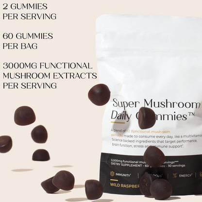 Super Mushroom Daily Gummies