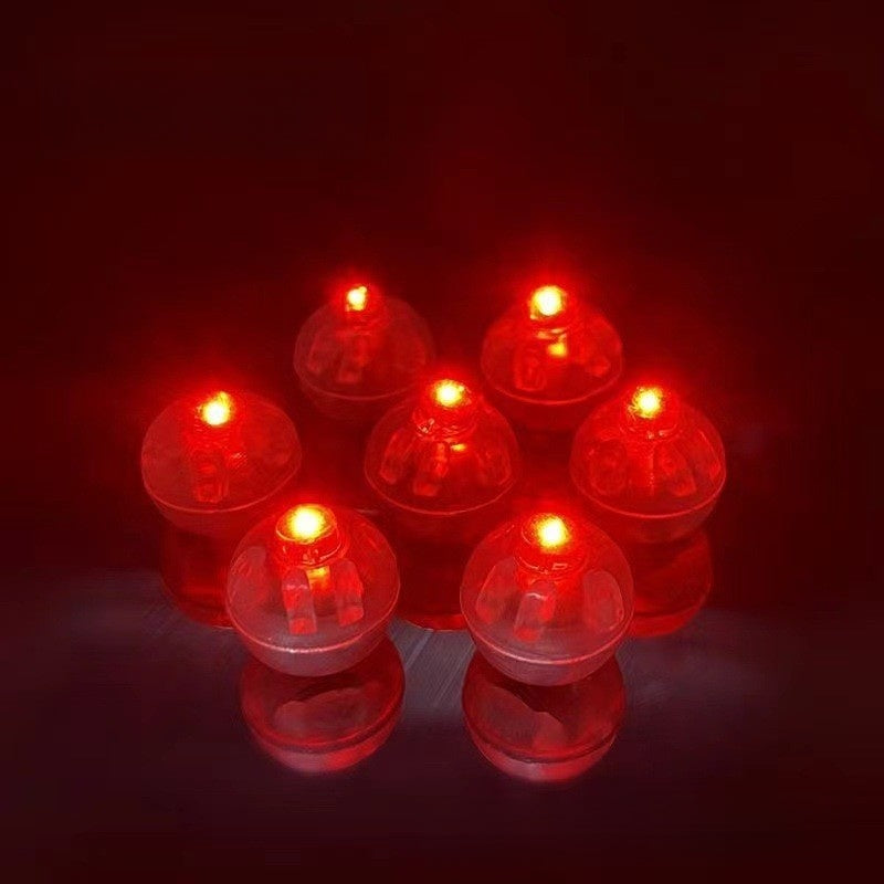 super small colorful ball lamp flash lamp small ball lamp battery