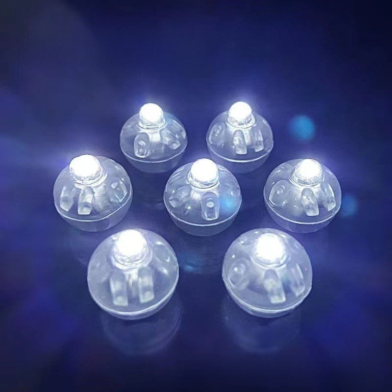 super small colorful ball lamp flash lamp small ball lamp battery