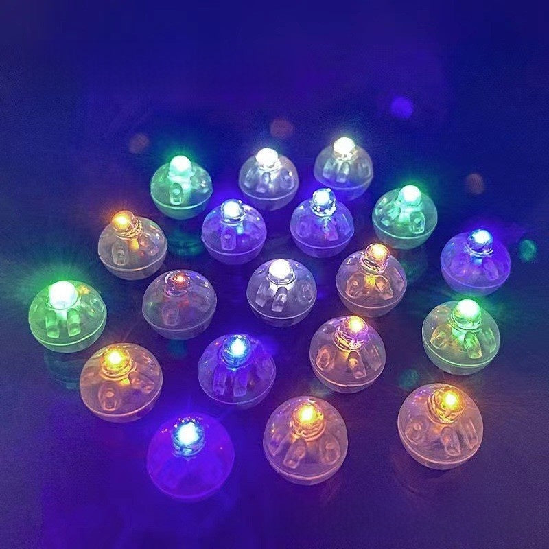 super small colorful ball lamp flash lamp small ball lamp battery