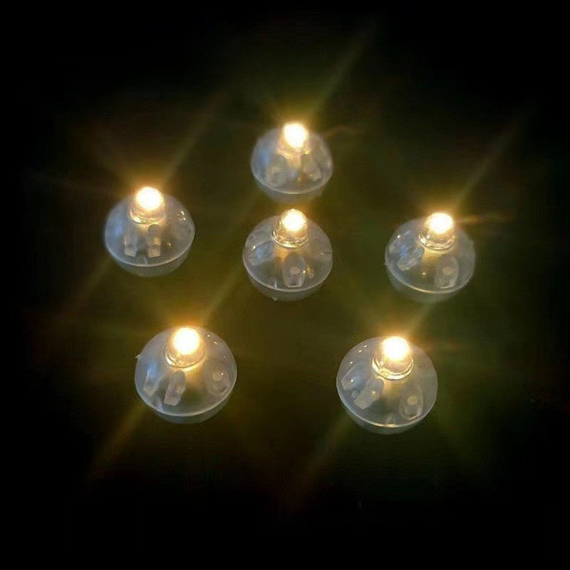 super small colorful ball lamp flash lamp small ball lamp battery
