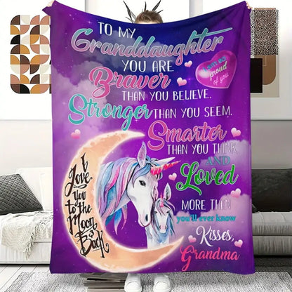 Super soft and creative flannel blanket