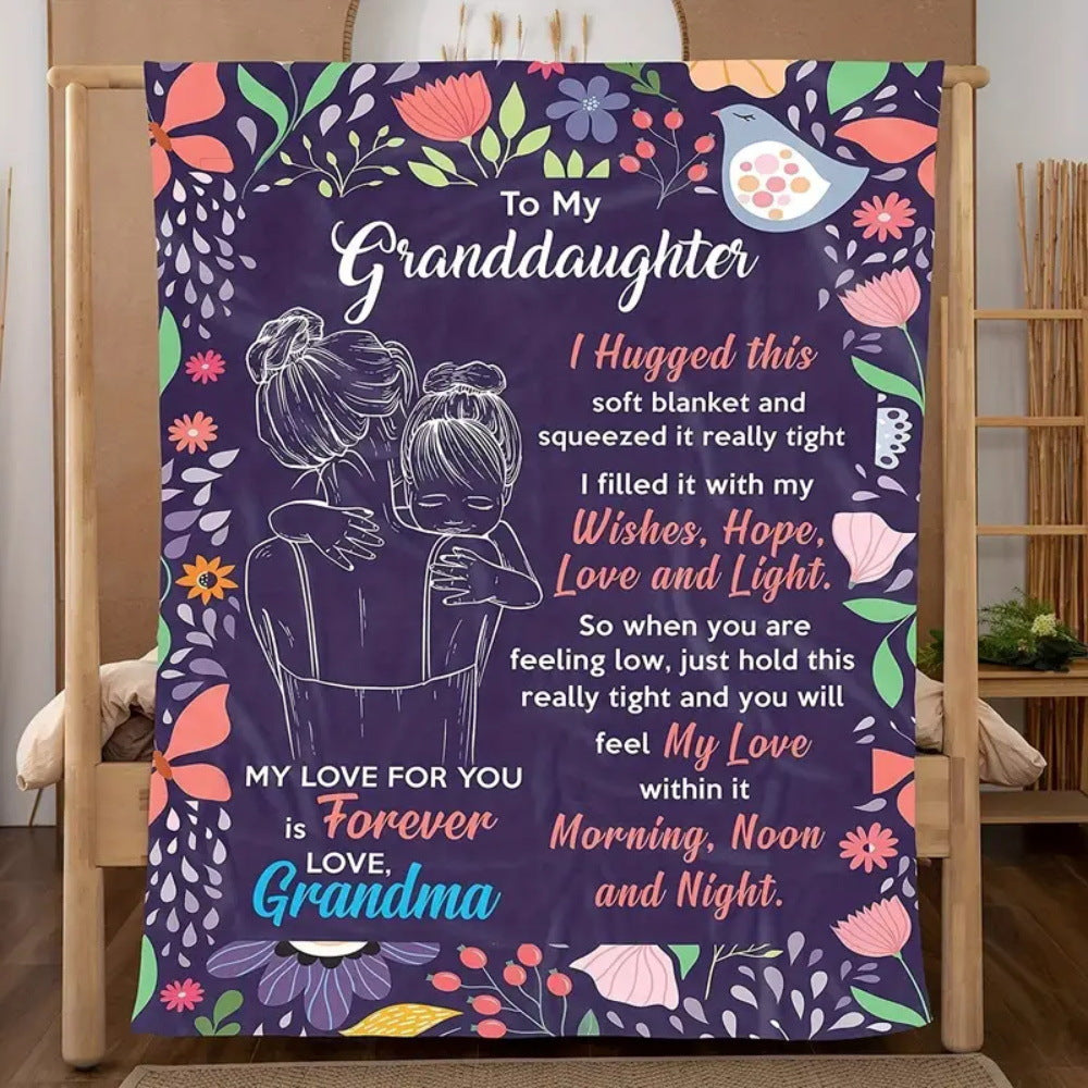 Super soft and creative flannel blanket