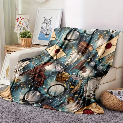 Super soft and creative flannel blanket