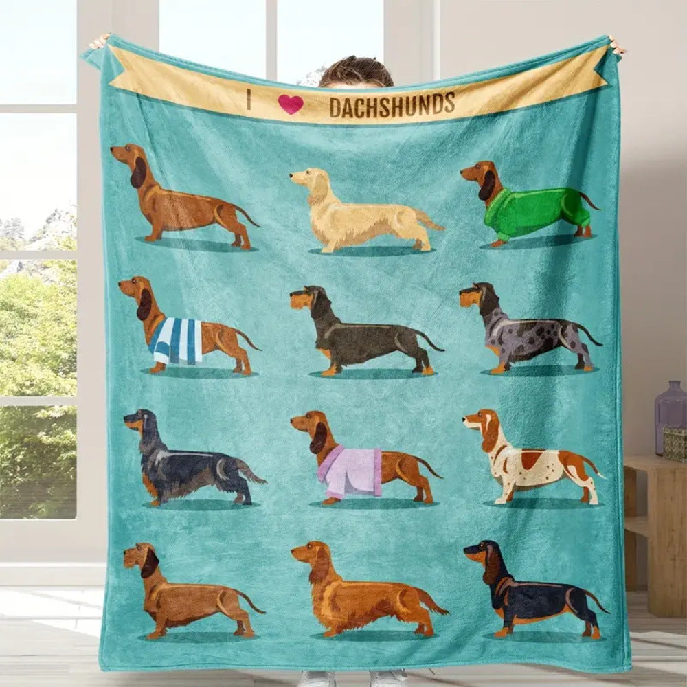 Super soft and creative flannel blanket