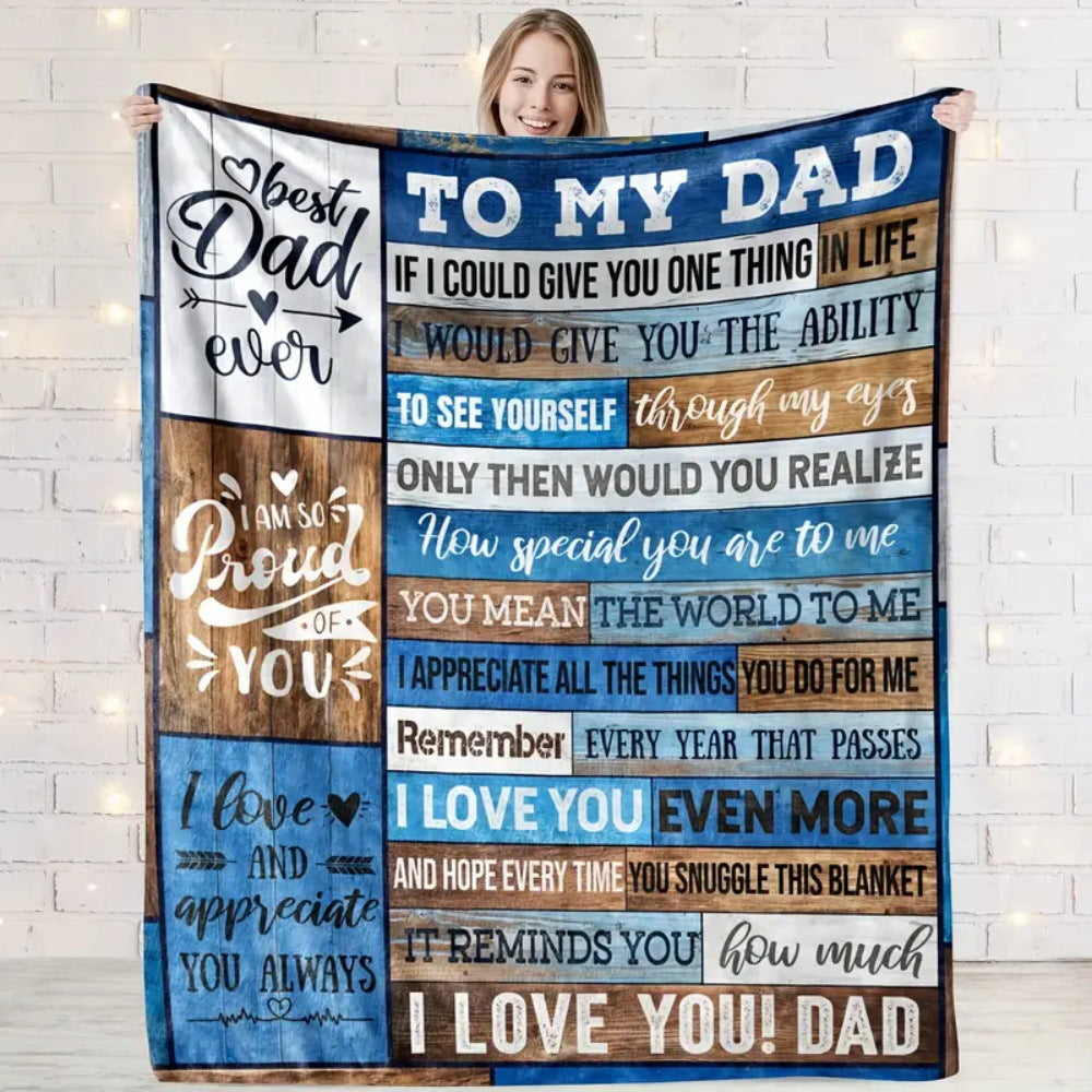 Super soft and creative flannel blanket