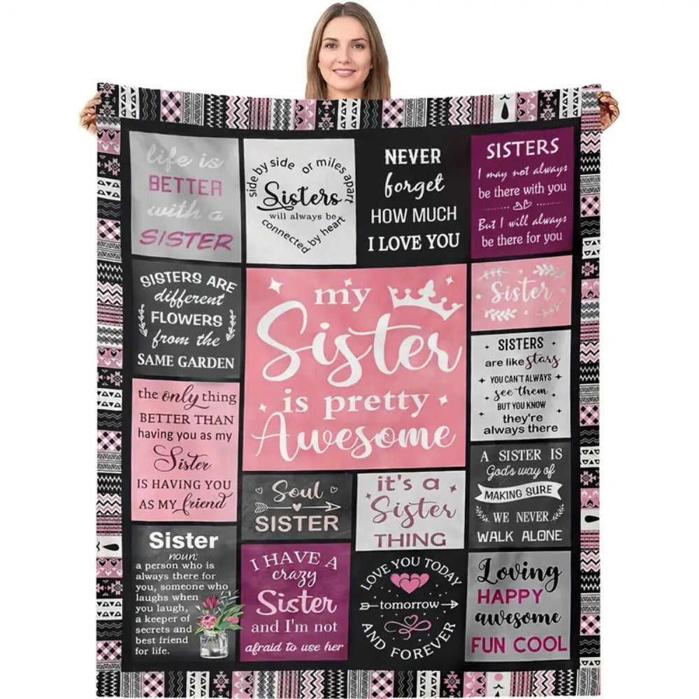 Super soft and creative flannel blanket