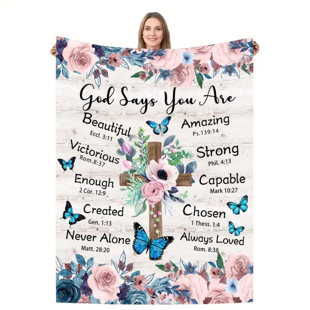 Super soft and creative flannel blanket