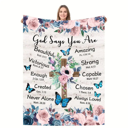 Super soft and creative flannel blanket