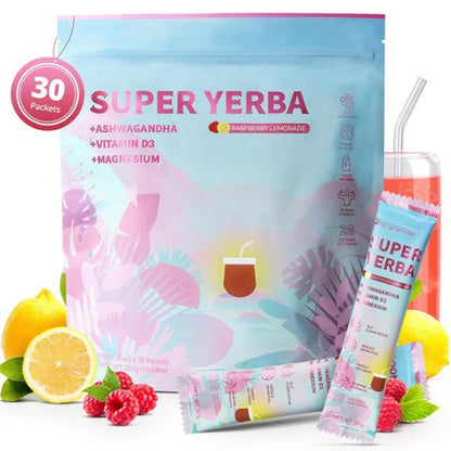 Super Yerba Prebiotic Instant Yerba Mate Tea.