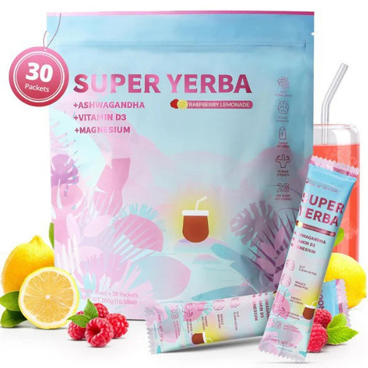 Super Yerba Prebiotic Instant Yerba Mate Tea.