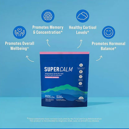 Supercalm Raspberry Powdered Drink