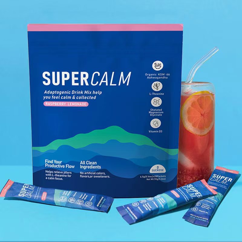 Supercalm Raspberry Powdered Drink