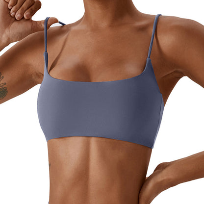 Supportive Fitness Bra with Moisture-Wicking Fabric