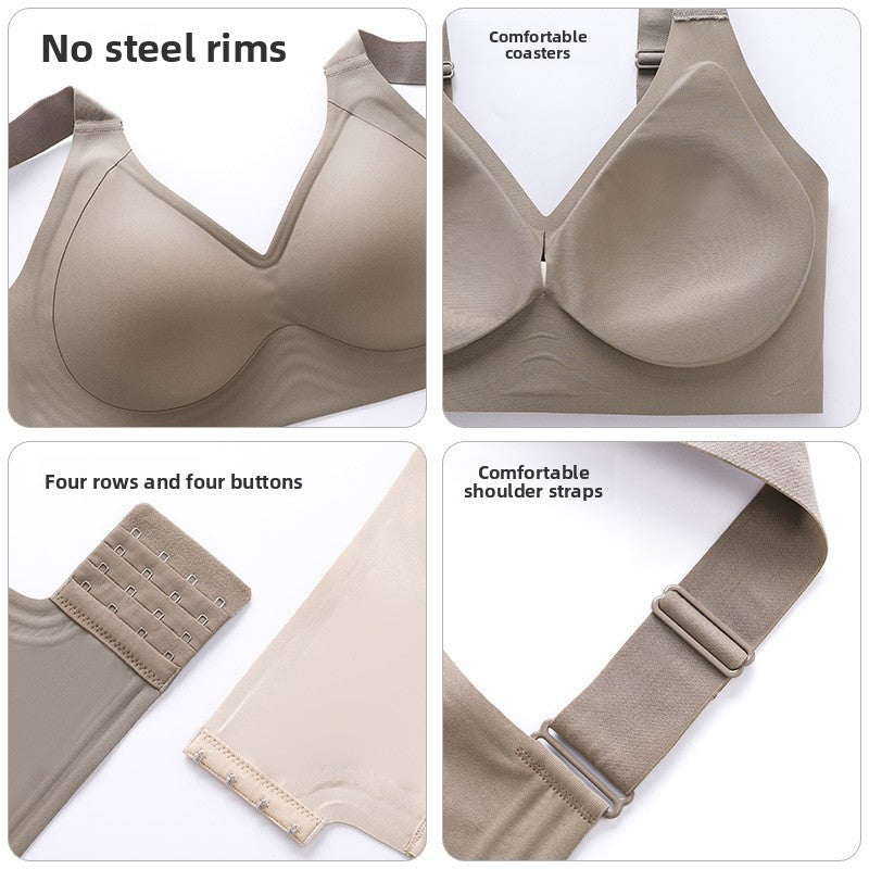 Supportive Seamless Wireless Bra
