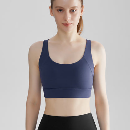 Supportive Womens Sports Bra for Fitness and Yoga