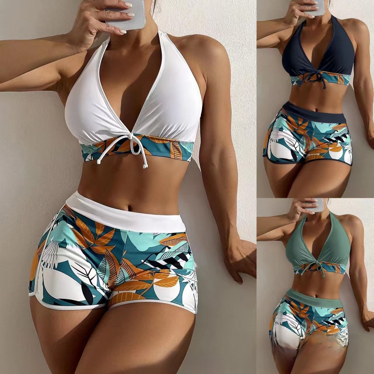 Surf bikini outfit