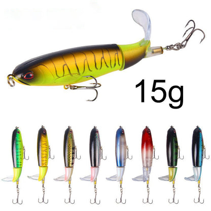 Surface Fishing Lure with Propeller