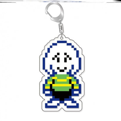 Surrounding key chains under the legend