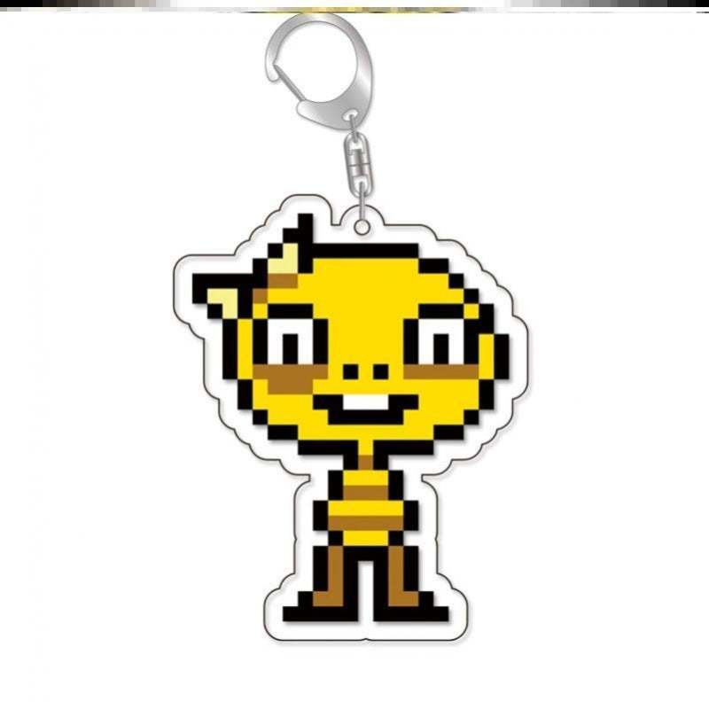 Surrounding key chains under the legend