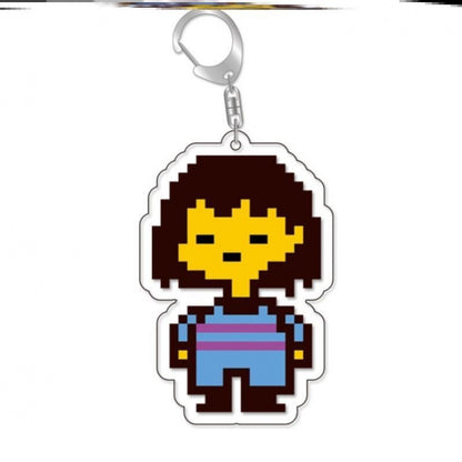 Surrounding key chains under the legend