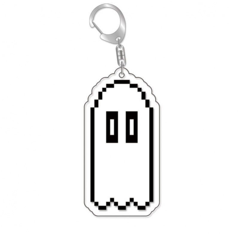 Surrounding key chains under the legend