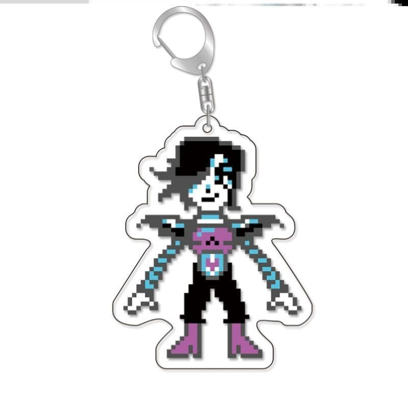 Surrounding key chains under the legend