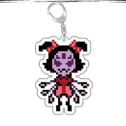 Surrounding key chains under the legend