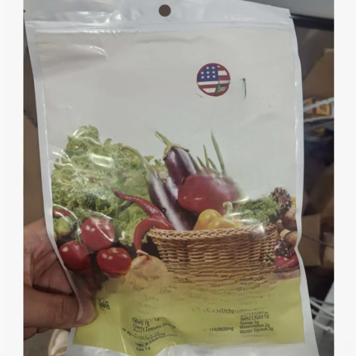 Survival Vegetable Seed Bank