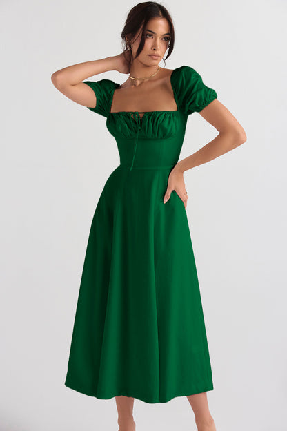 Suspender Gentle Style Dress