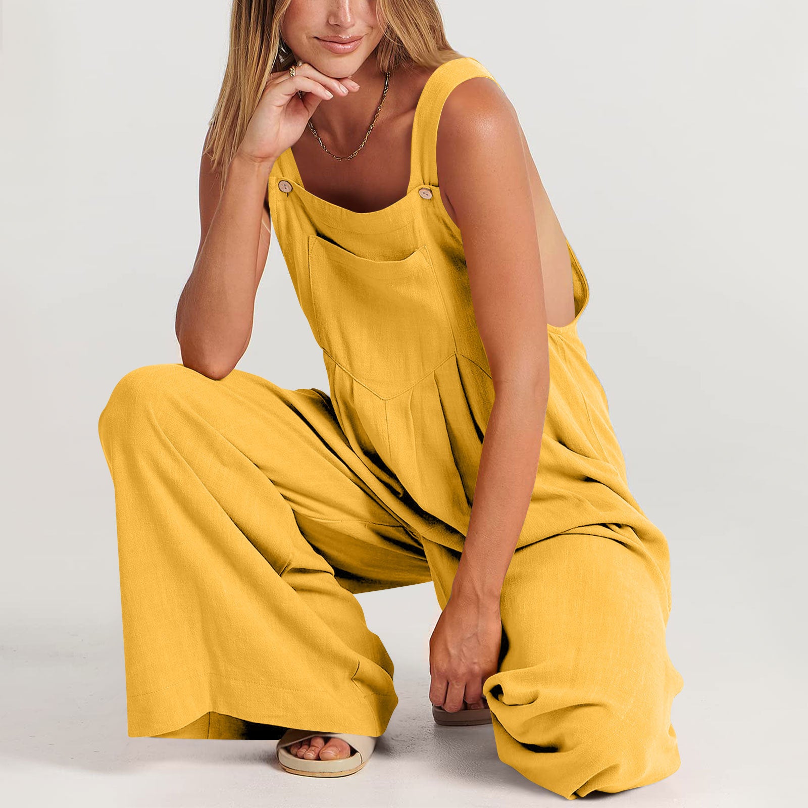 Suspender Jumpsuit for Women