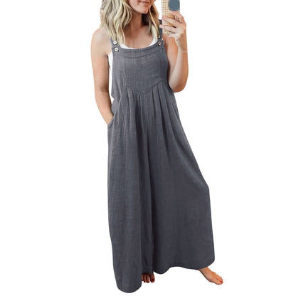 Suspender Jumpsuit for Women