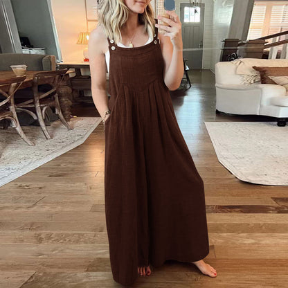 Suspender Jumpsuit for Women