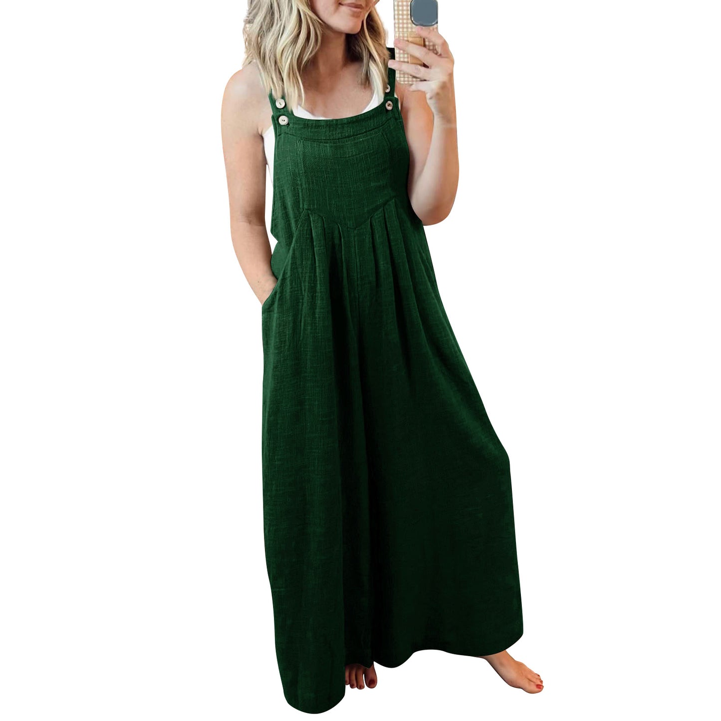 Suspender Jumpsuit for Women