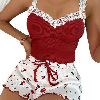 Suspender shorts