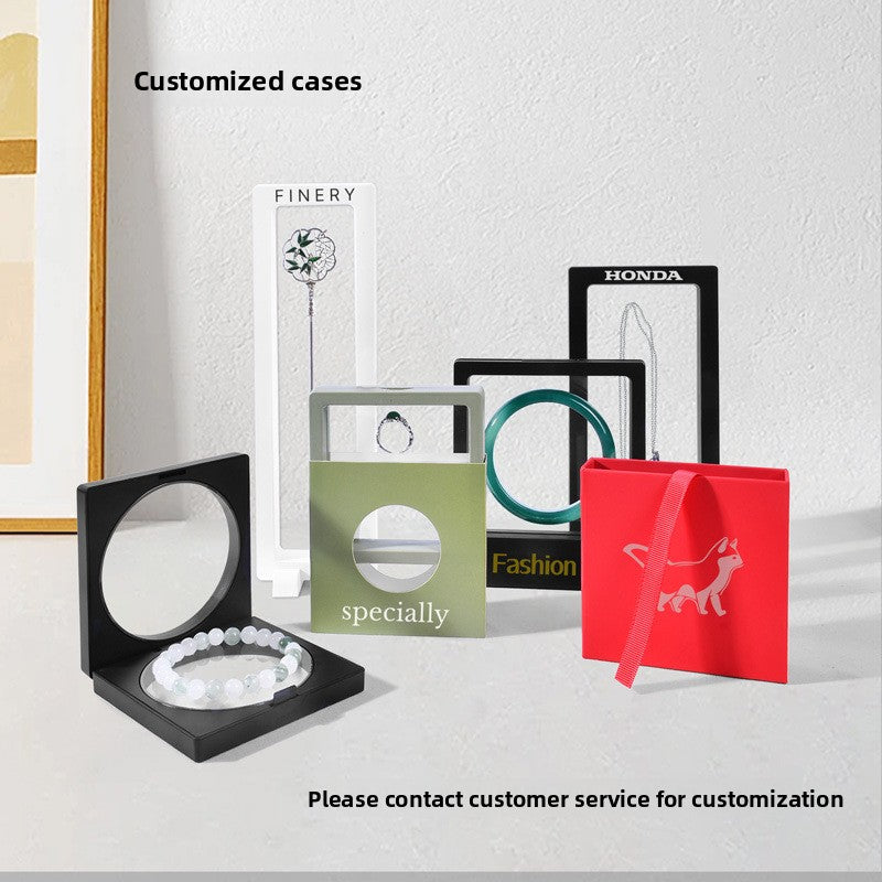 Suspension Film Jewelry Display Storage Boxes