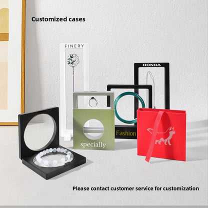 Suspension Film Jewelry Display Storage Boxes
