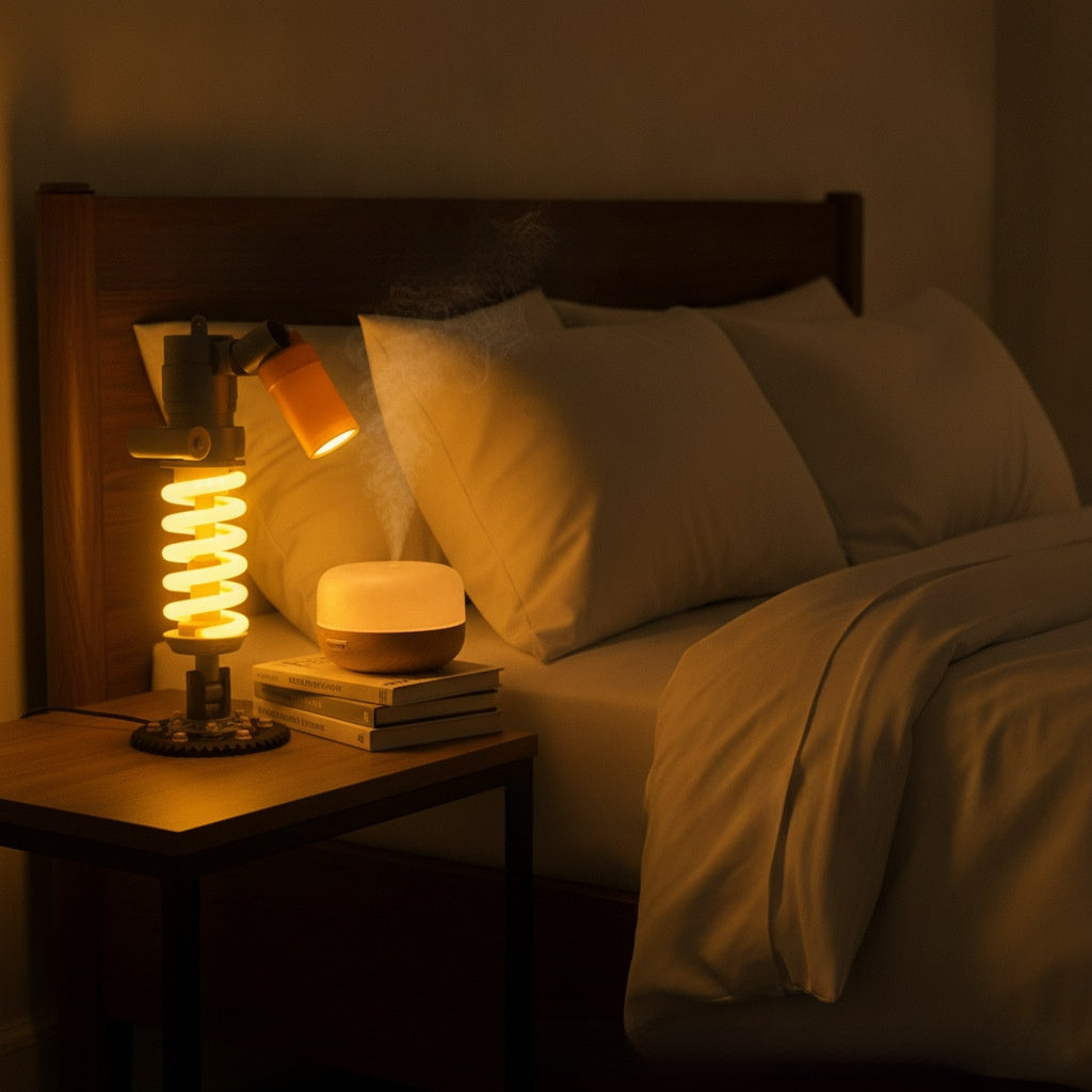 Suspension Shock Absorber Desk Lamp