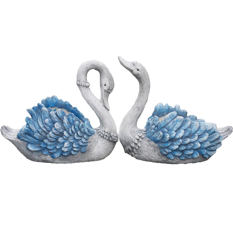 Swan Shaped Garden Planter