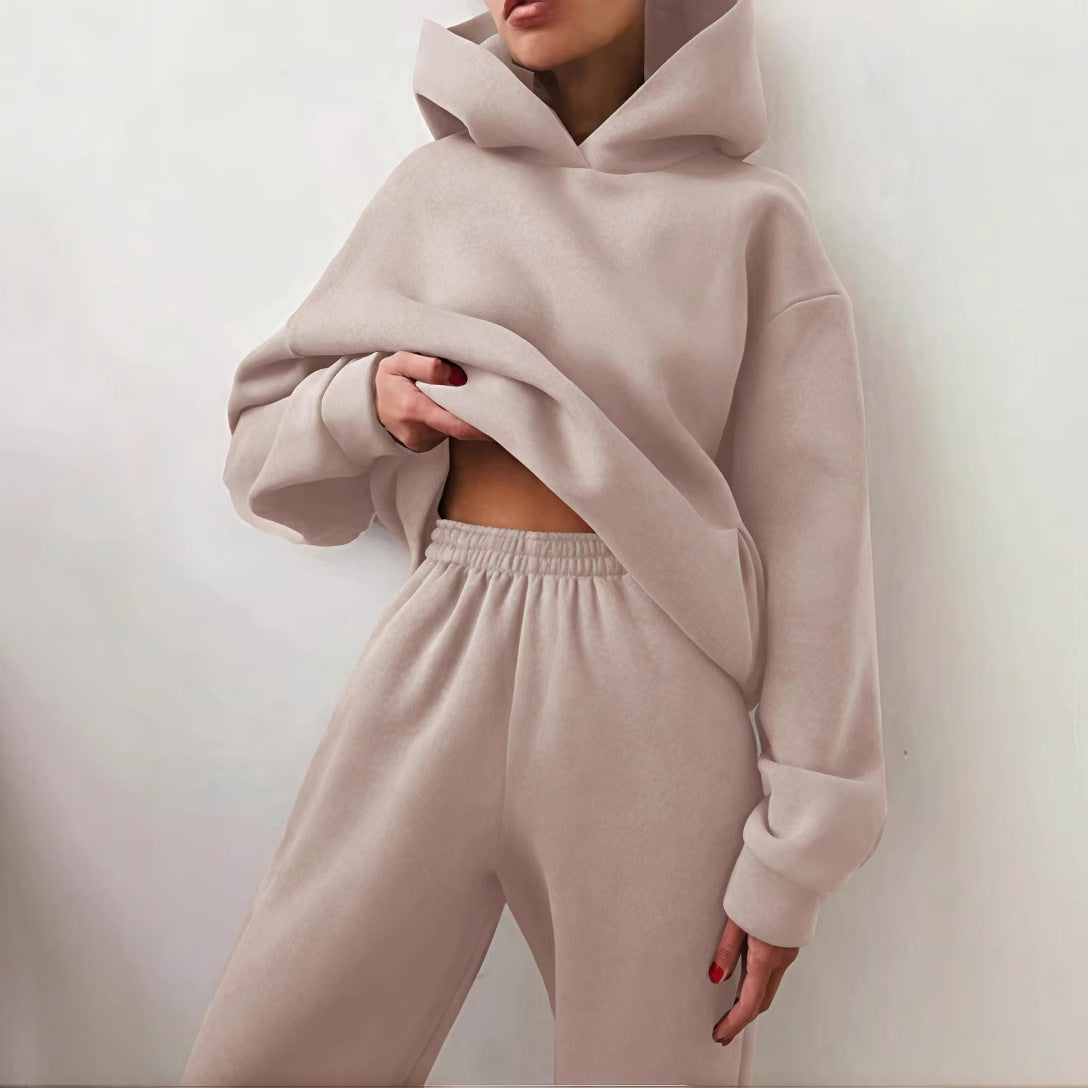 Sweat Pants Two-Piece Set