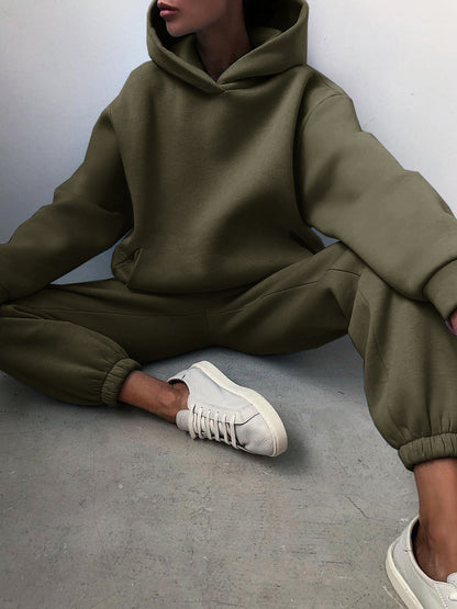 Sweat Pants Two-Piece Set